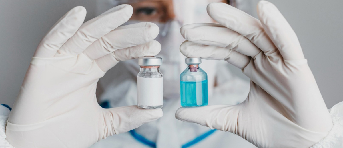 Medicine vials and tablets