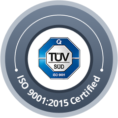ISO 9001 certified