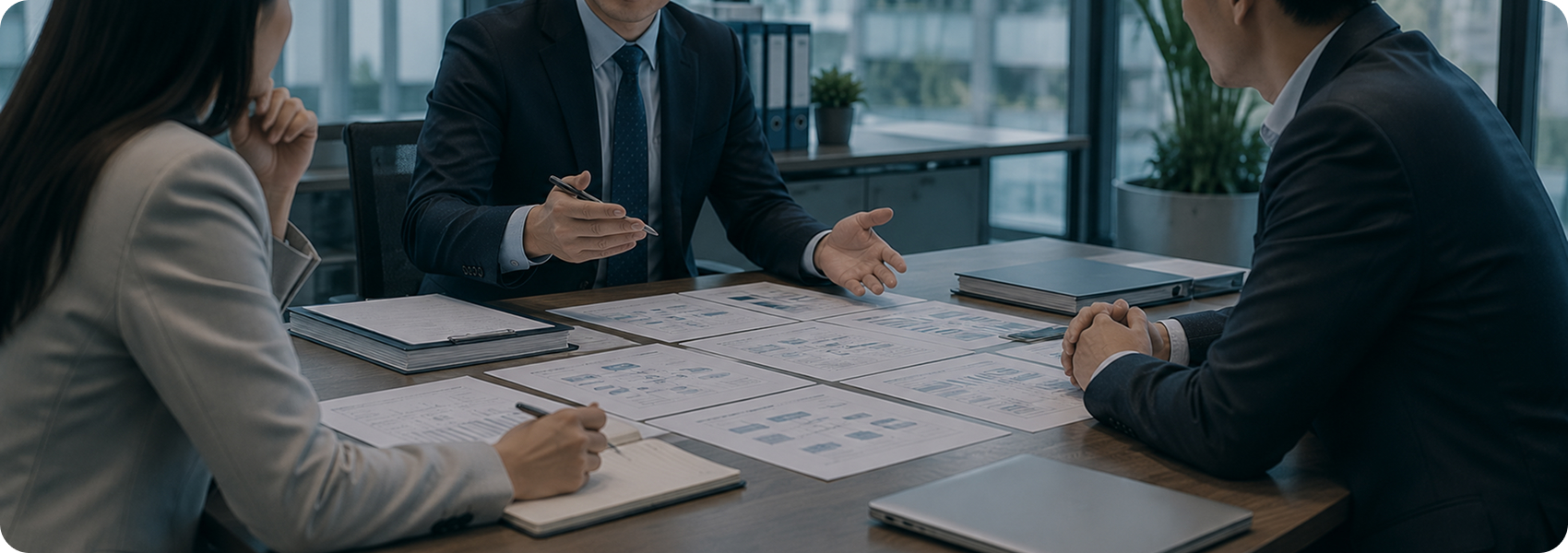 Cross-functional compliance meeting