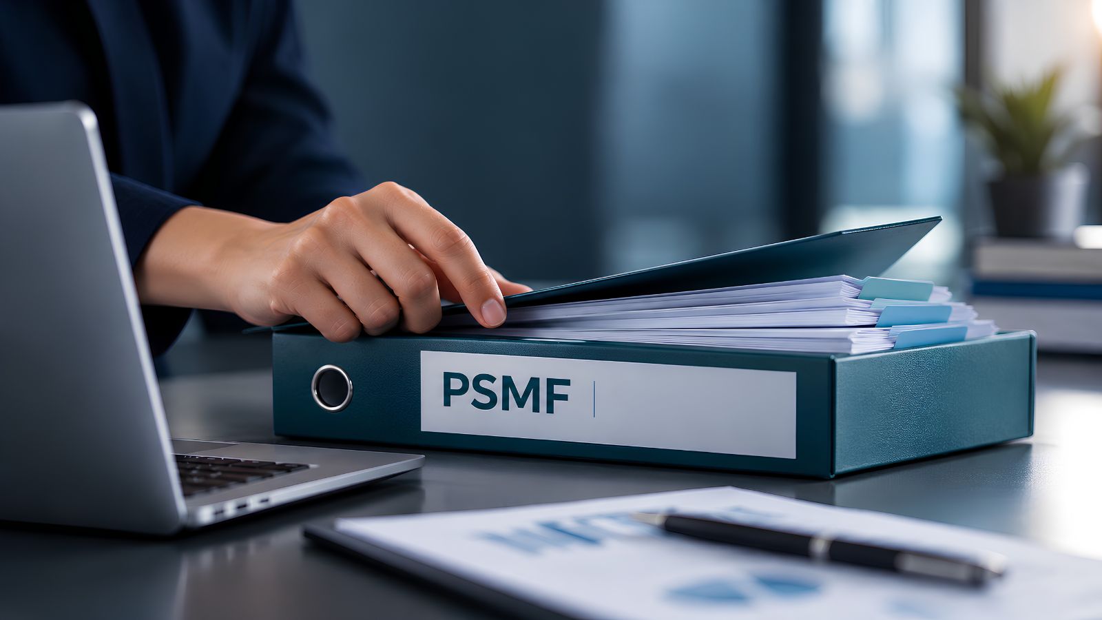 Pharmacovigilance System Master File supporting QPPV oversight, quality management, regulatory compliance, and inspection readiness.